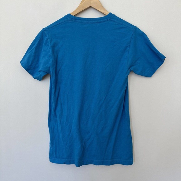 Dragon Ball Z Piccolo Gohan Mens T-Shirt Top Bright Blue Size Small Short Sleeve - Picture 6 of 9